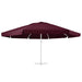 Pânză de schimb umbrelă de soare de grădină roșu bordo 610 cm - WALTI WALTI