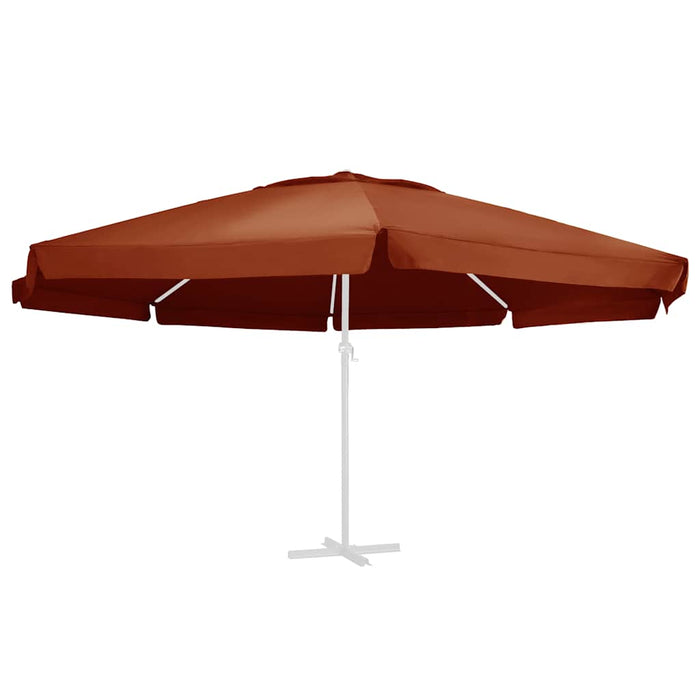 Pânză de schimb umbrelă de soare de grădină cărămiziu 610 cm - WALTI WALTI