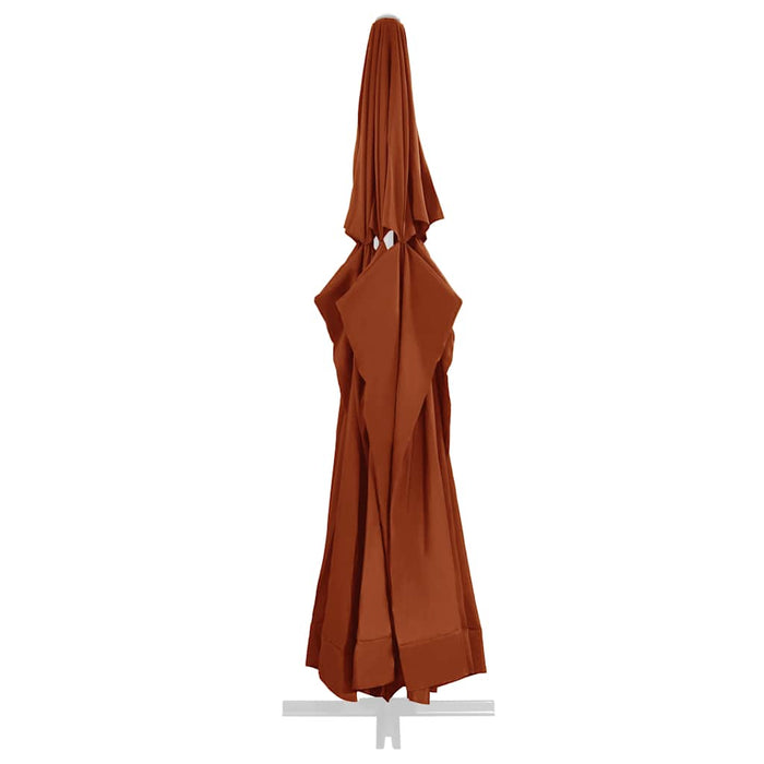 Pânză de schimb umbrelă de soare de grădină cărămiziu 610 cm - WALTI WALTI