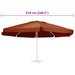 Pânză de schimb umbrelă de soare de grădină cărămiziu 610 cm - WALTI WALTI
