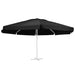 Pânză de schimb umbrelă de soare de grădină negru 610 cm - WALTI WALTI