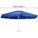 Pânză de schimb umbrelă de soare grădină albastru azuriu 610 cm - WALTI WALTI