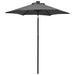 Umbrelă de soare cu lumini LED, antracit, 200x211 cm, aluminiu - WALTI WALTI
