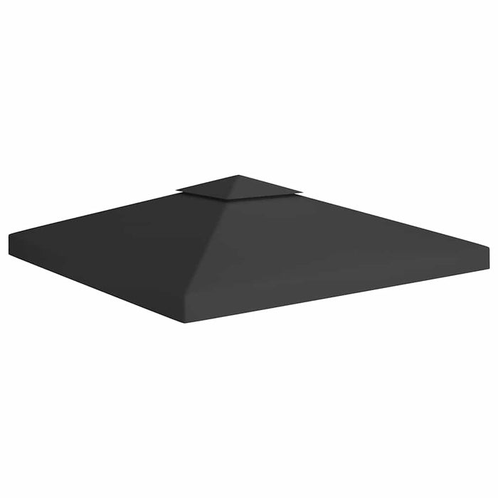 Acoperiș de pavilion, 2 niveluri, negru, 3x3 m, 310 g/m² - WALTI WALTI