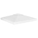 Acoperiș de pavilion cu 2 niveluri, alb, 3x3 m, 310 g/m² - WALTI WALTI