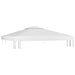 Acoperiș de pavilion cu 2 niveluri, alb, 3x3 m, 310 g/m² - WALTI WALTI