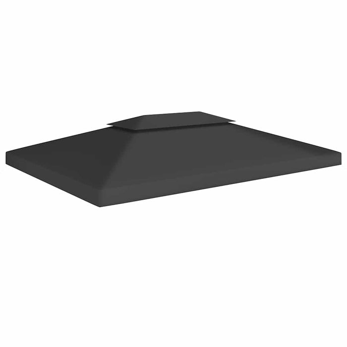 Acoperiș de pavilion cu 2 niveluri, negru, 4x3 m, 310 g/m² - WALTI WALTI