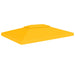 Acoperiș de pavilion cu 2 niveluri, galben, 4x3 m, 310 g/m² - WALTI WALTI