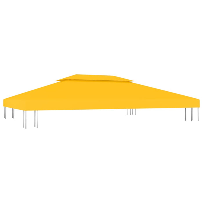 Acoperiș de pavilion cu 2 niveluri, galben, 4x3 m, 310 g/m² - WALTI WALTI