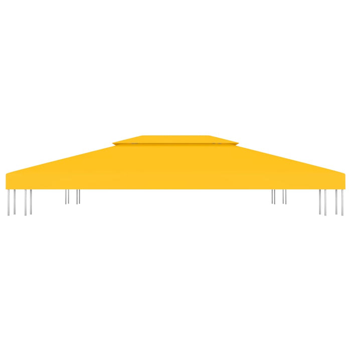Acoperiș de pavilion cu 2 niveluri, galben, 4x3 m, 310 g/m² - WALTI WALTI