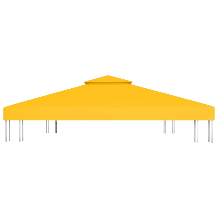 Acoperiș de pavilion cu 2 niveluri, galben, 4x3 m, 310 g/m² - WALTI WALTI