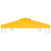 Acoperiș de pavilion cu 2 niveluri, galben, 4x3 m, 310 g/m² - WALTI WALTI