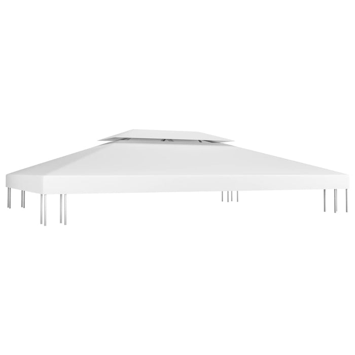Acoperiș de pavilion cu 2 niveluri, alb, 4x3 m, 310 g/m² - WALTI WALTI