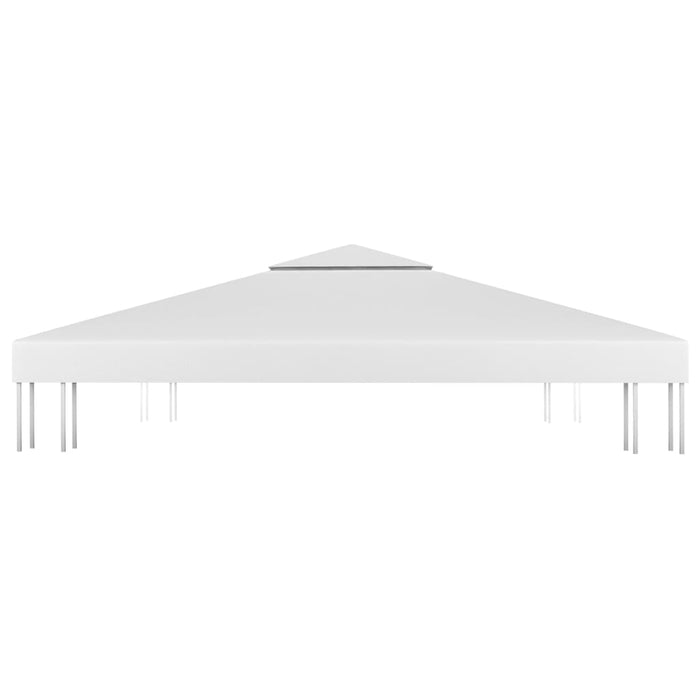 Acoperiș de pavilion cu 2 niveluri, alb, 4x3 m, 310 g/m² - WALTI WALTI
