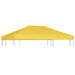 Acoperiș de pavilion, 270 g/m², galben, 4 x 3 m - WALTI WALTI