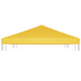 Acoperiș de pavilion, 270 g/m², galben, 4 x 3 m - WALTI WALTI