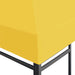 Acoperiș de pavilion, 270 g/m², galben, 4 x 3 m - WALTI WALTI
