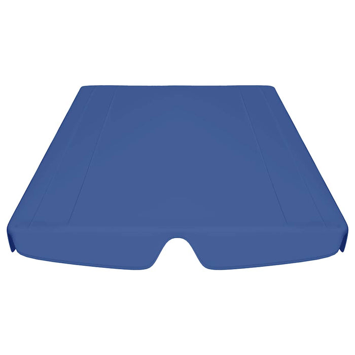 Copertină de rezervă leagăn grădină albastru 188/168x145/110cm - WALTI WALTI