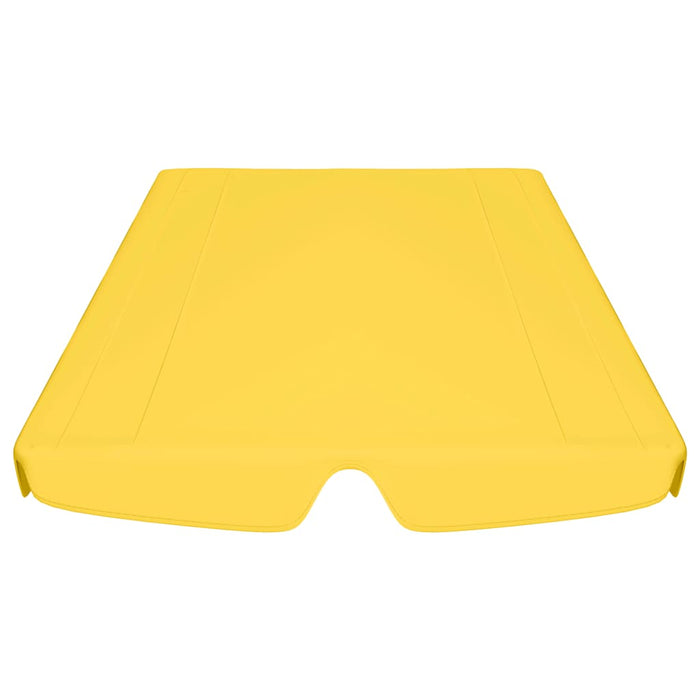 Copertină de rezervă leagăn grădină galben 188/168x145/110cm WALTI