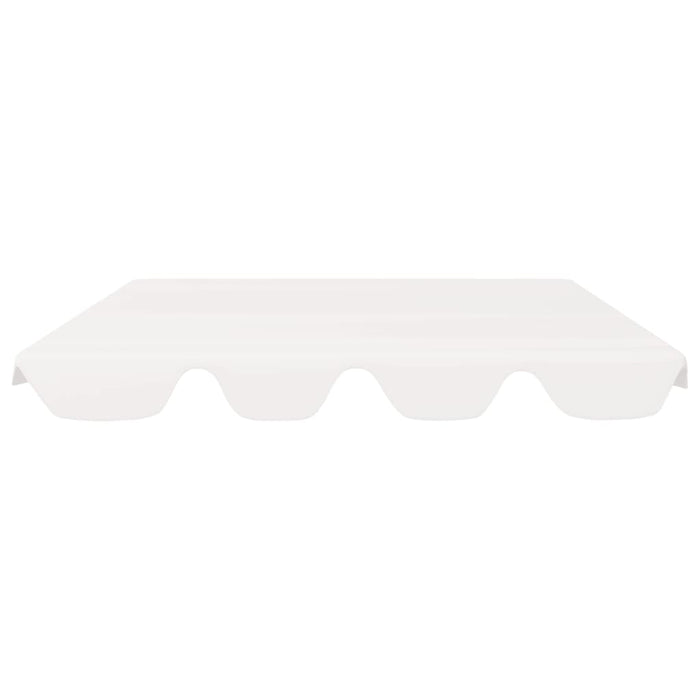 Copertină de rezervă leagăn grădină, alb, 150/130x105/70 cm WALTI