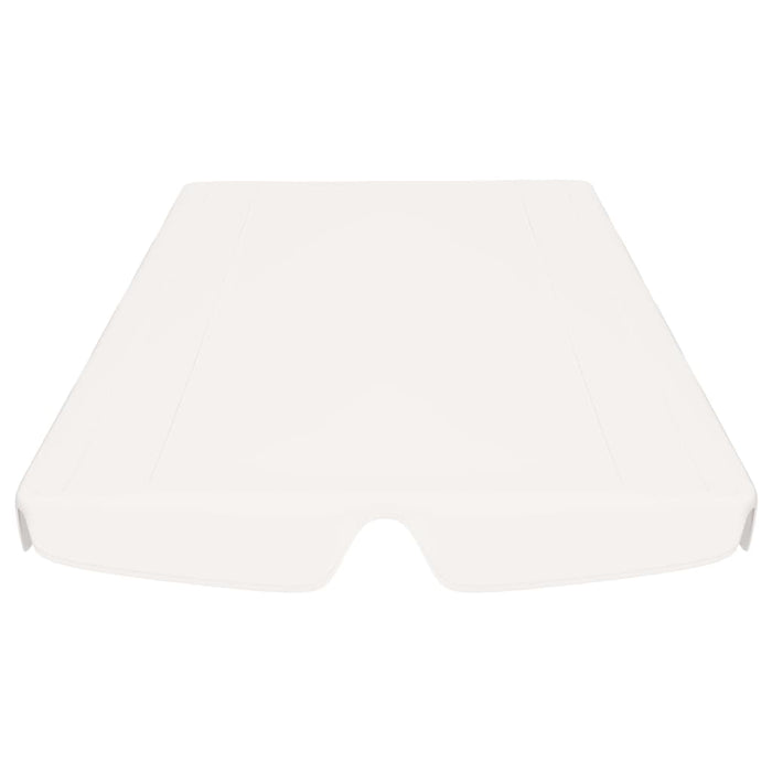 Copertină de rezervă leagăn grădină, alb, 150/130x105/70 cm WALTI