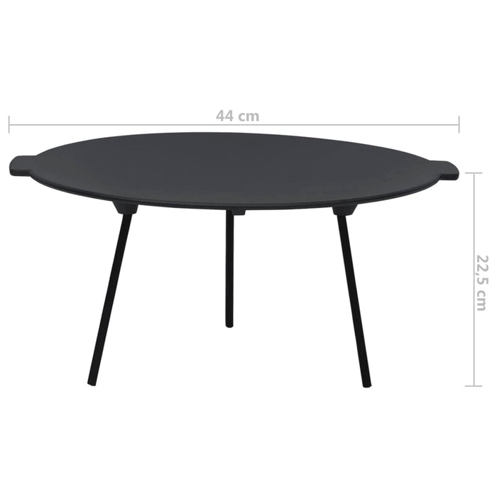 Farfurie gril, Ø44 cm, fontă WALTI