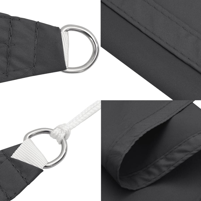 Pânză parasolar, antracit, 2,5x2,5x3,5 m, țesătură oxford - WALTI WALTI