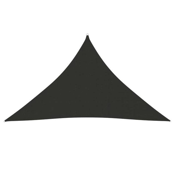 Parasolar, antracit, 5x5x6 m, țesătură oxford, triunghiular - WALTI WALTI