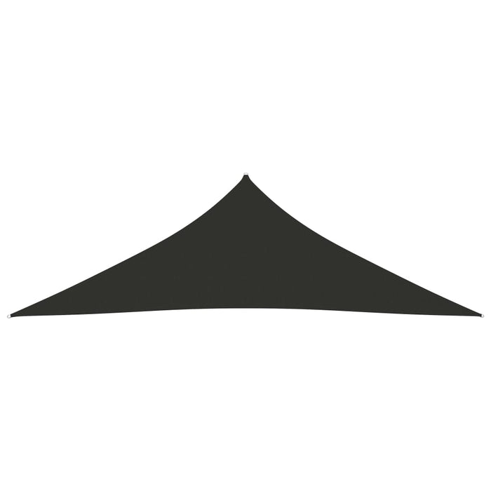 Parasolar, antracit, 5x5x6 m, țesătură oxford, triunghiular - WALTI WALTI