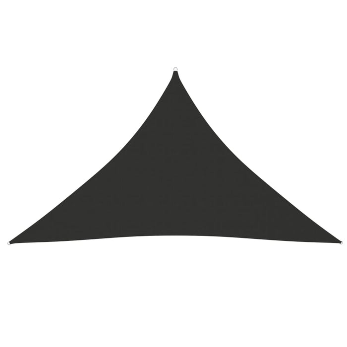 Parasolar, antracit, 5x5x6 m, țesătură oxford, triunghiular - WALTI WALTI