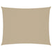 Pânză parasolar, bej, 5x7 m, țesătură oxford, dreptunghiular - WALTI WALTI