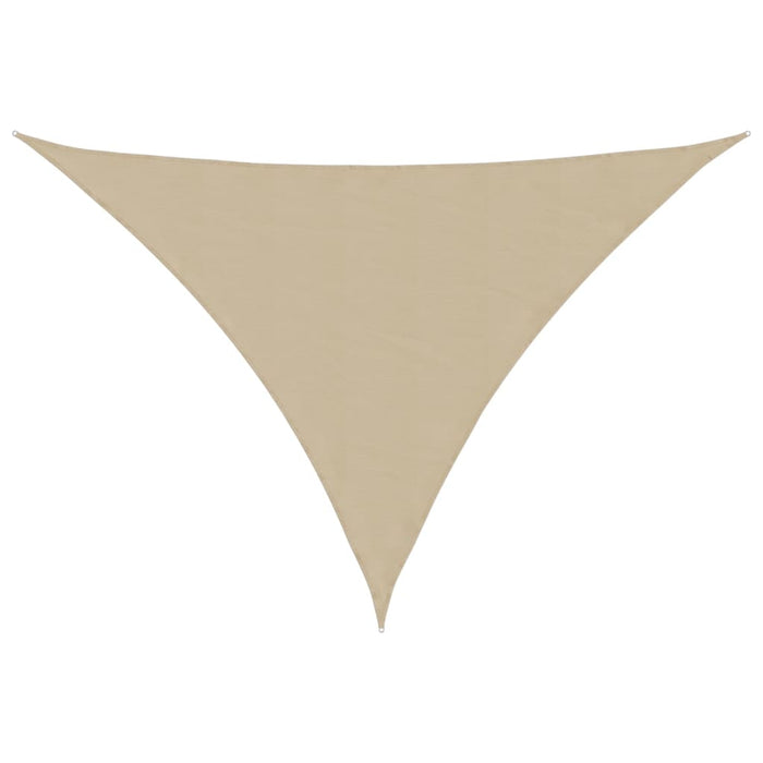 Parasolar, bej, 3x4x4 m, țesătură oxford, triunghiular WALTI