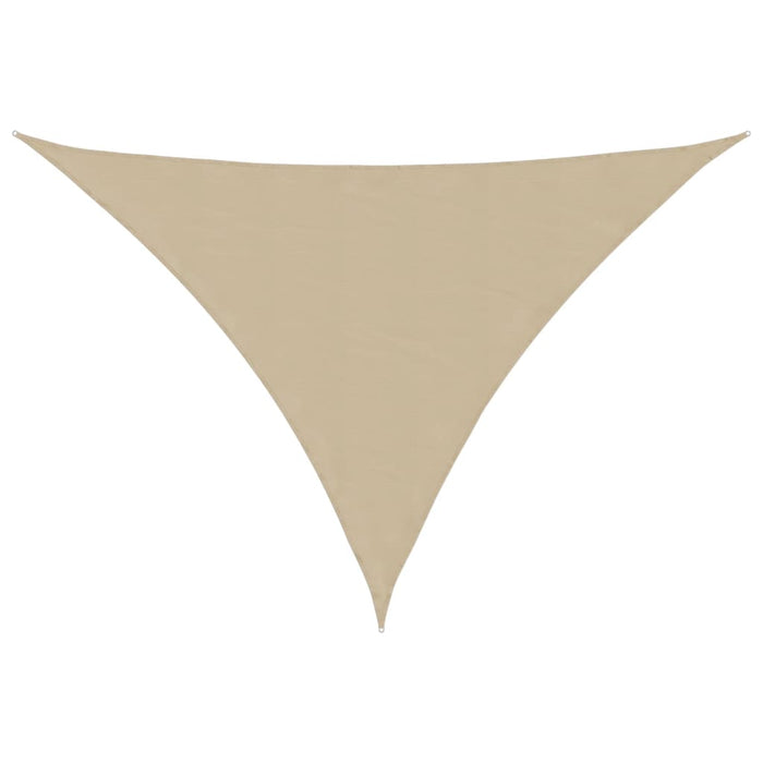 Parasolar, bej, 3,5x3,5x4,9 m, țesătură oxford, triunghiular - WALTI WALTI