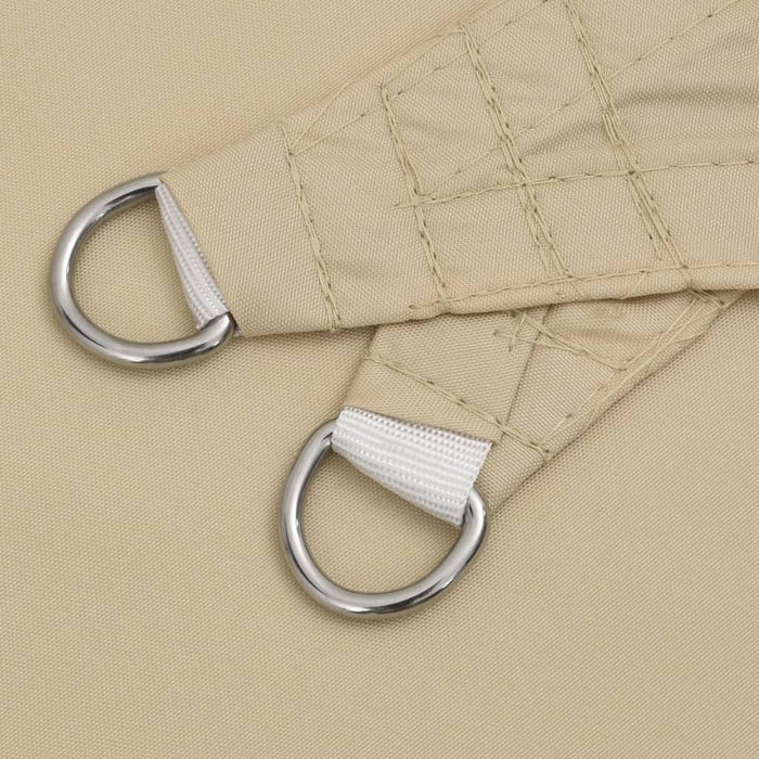 Parasolar, bej, 5x5x6 m, țesătură oxford, triunghiular - WALTI WALTI