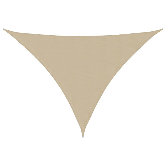 Parasolar, bej, 4x5x6,4 m, țesătură oxford, triunghiular - WALTI WALTI