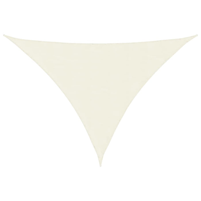 Parasolar, crem, 2,5x2,5x3,5 m, țesătură oxford, triunghiular - WALTI WALTI