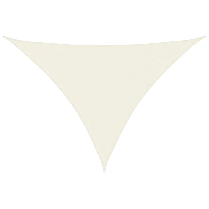 Pânză parasolar, crem, 3x4x4 m, țesătură oxford, triunghiular - WALTI WALTI