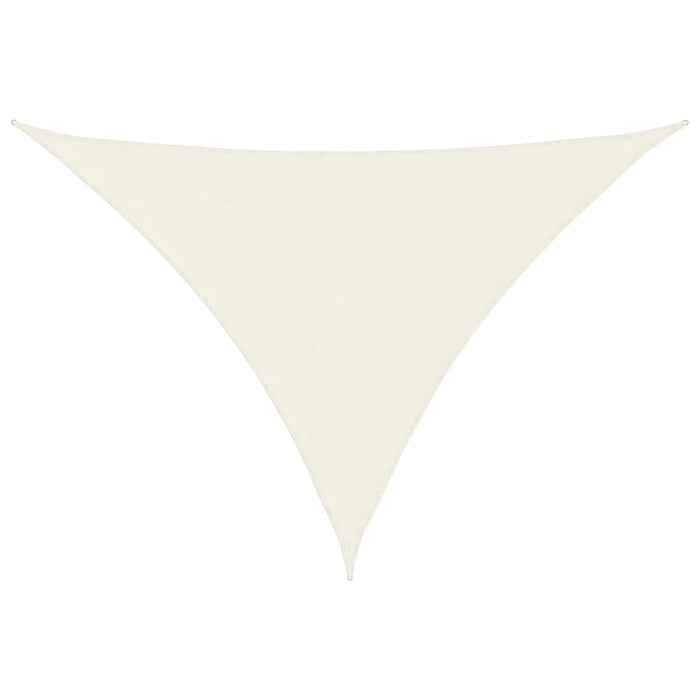 Pânză parasolar, crem, 5x5x6 m, țesătură oxford, triunghiular - WALTI WALTI