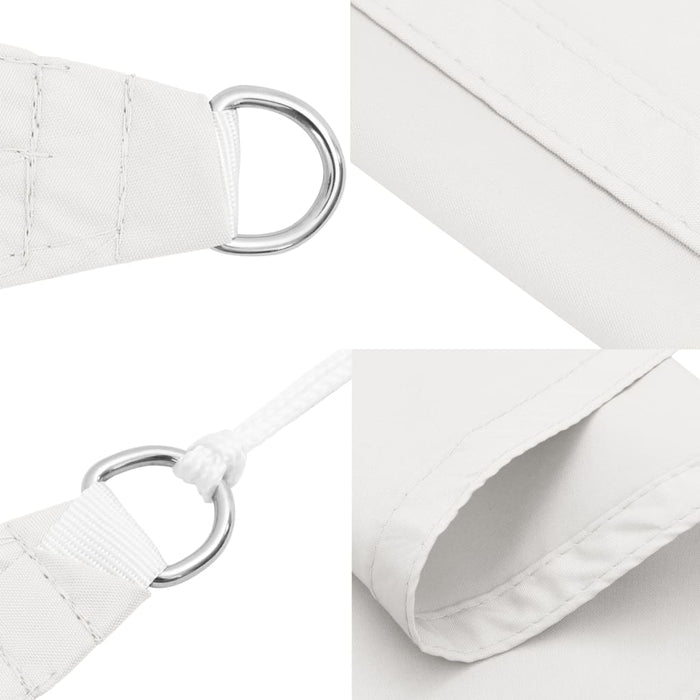 Pânză parasolar, alb, 2,5x4 m, țesătură oxford, dreptunghiular - WALTI WALTI