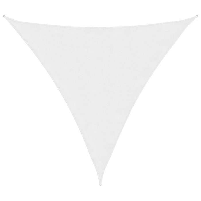 Parasolar, alb, 3x3x3 m, țesătură oxford, triunghiular - WALTI WALTI