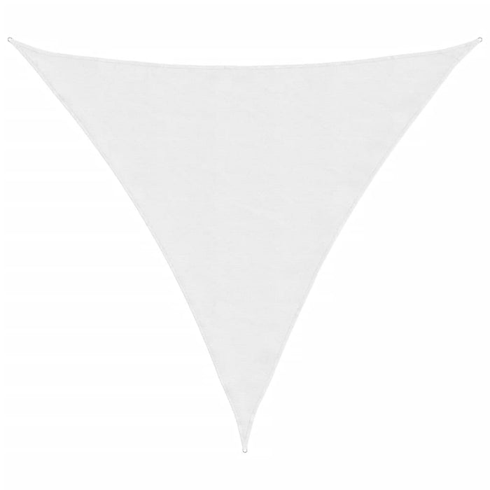 Parasolar, alb, 3,6x3,6x3,6 m, țesătură oxford, triunghiular - WALTI WALTI