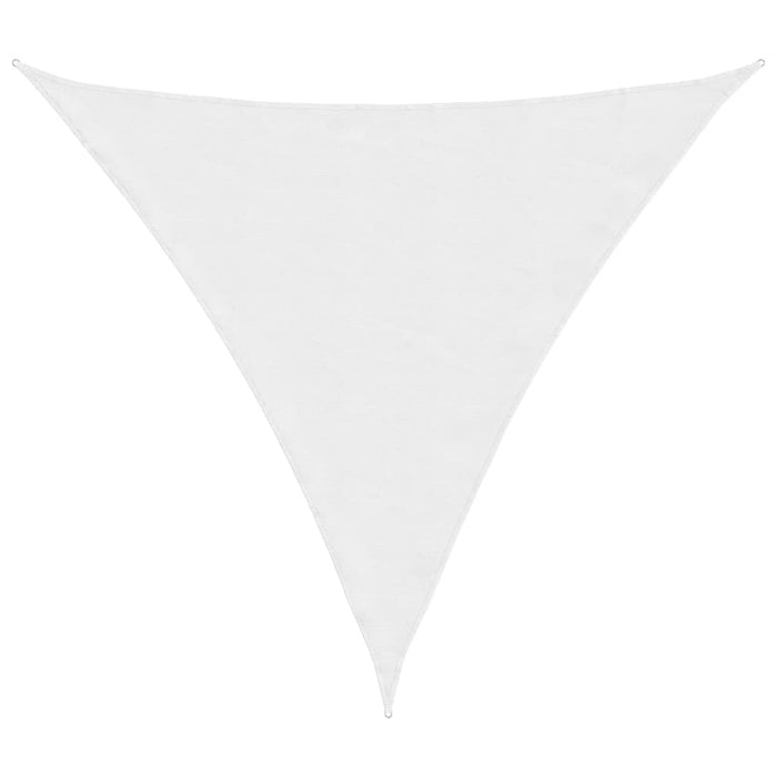Parasolar, alb, 4,5x4,5x4,5 m, țesătură oxford, triunghiular - WALTI WALTI