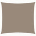 Parasolar, gri taupe, 2,5x2,5 m, țesătură oxford, pătrat - WALTI WALTI