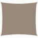 Parasolar, gri taupe, 3x3 m, țesătură oxford, pătrat - WALTI WALTI