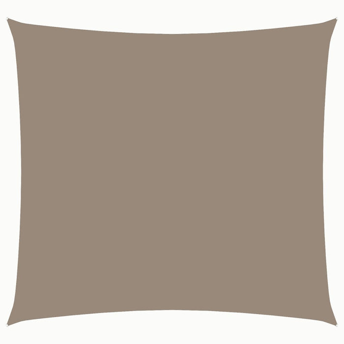 Pânză parasolar, gri taupe, 4x4 m, țesătură oxford, pătrat - WALTI WALTI
