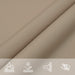 Pânză parasolar, gri taupe, 4x4 m, țesătură oxford, pătrat - WALTI WALTI