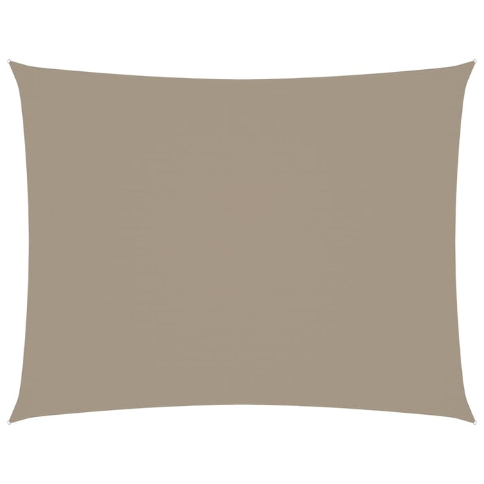 Parasolar din țesătură oxford, gri taupe, 2,5x3,5 m, dreptunghiular WALTI