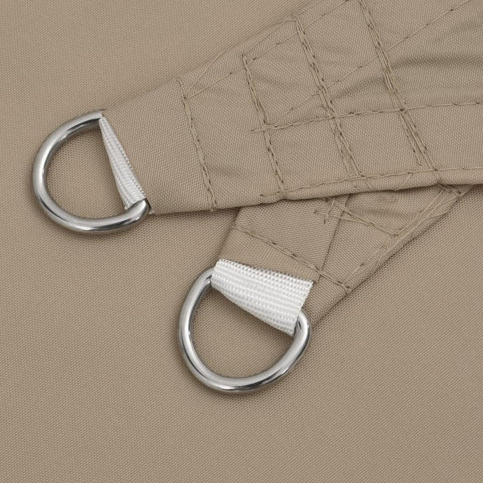 Parasolar din țesătură oxford, gri taupe, 2,5x3,5 m, dreptunghiular WALTI