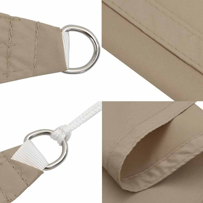 Parasolar, gri taupe, 3x6 m, țesătură oxford, dreptunghiular - WALTI WALTI