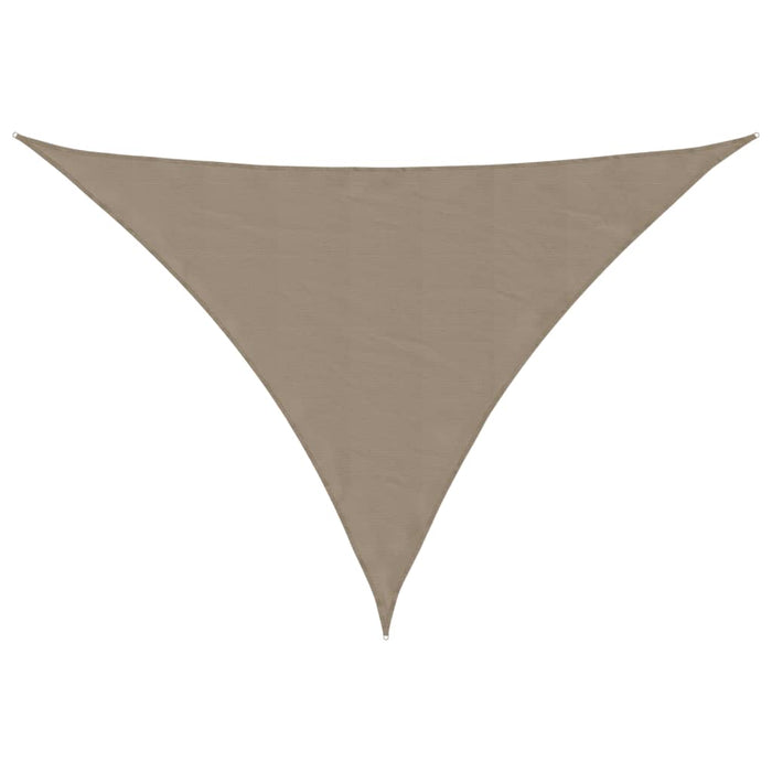 Parasolar, gri taupe, 3x3x4,24 m, țesătură oxford, triunghiular - WALTI WALTI
